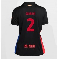 Camiseta Barcelona Pau Cubarsi #2 Segunda Equipación Replica 2024-25 para mujer mangas cortas